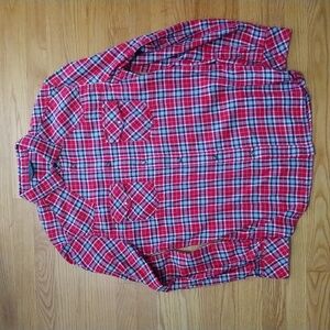 Diesel men's western flannel shirt